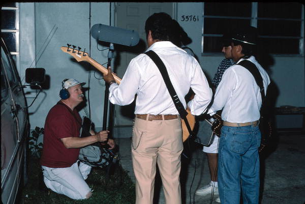 Paul Butterfield records La Fuerza del Norte performing - Homestead, Florida.