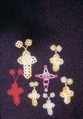 Examples of Tatting crosses .
