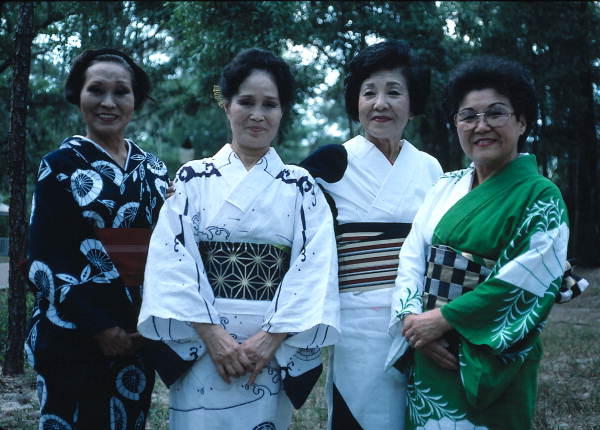 Wako Kai at the Florida Folk Festival - White Springs, Florida .