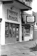 Front of The Stuffed Pepper where Mary McClain performed on September 17, 1982 - Saint Petersburg, Florida.