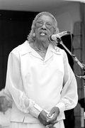 "Diamond Teeth Mary" McClain performing at the 1983 Florida Folk Festival - White Springs, Florida