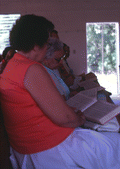 Sacred Harp singing by women of the Bethlehem Primitive Baptist Church - Old Chicora, Florida