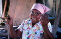 Basket maker Lucreaty Clark
