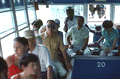 African American tour boat guide leading a tour boat- Silver Springs, Florida
