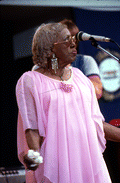 Mary McClain singing gospel - White Springs, Florida