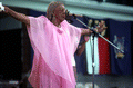Mary McClain singing gospel - White Springs, Florida