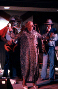 Mary McClain and the King Snake Blues Band performing - White Springs, Florida