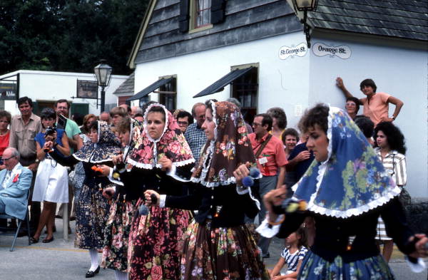 Minorcan dance group performing - Saint Augustine, Florida