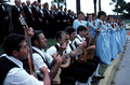 Musicians playing for Minorcan dancers - Saint Augustine, Florida