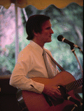Gamble Rogers performing at 1985 Florida Folk Festival- White Springs, Florida