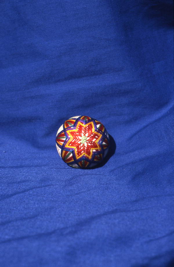 Temari made by Chieri Esposito and Kazuko Law - Gulf Breeze, Florida