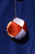 Temari made by Chieri Esposito and Kazuko Law - Gulf Breeze, Florida