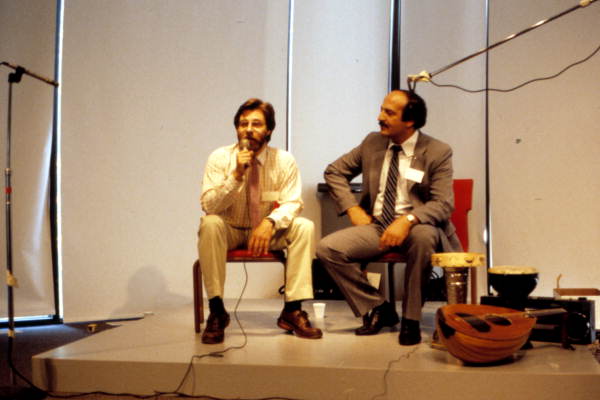 David Taylor and Fahed Iwais, an Arabic singer - Jacksonville, Florida.