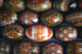Ukrainian Easter eggs decorated by Lu Gurley - White Springs, Florida