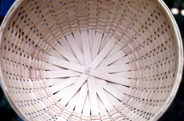 Basket made by Harlan Baxter
