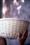 Basket made by Harlan Baxter