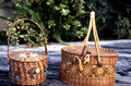 Baskets made by Mary Brandenburg - West Palm Beach, Florida.