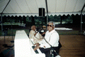 Mary Smith McClain and Willie James performing at the 1991 Florida Folk Festival - White Springs, Florida