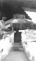 Chimney throat and flue of still