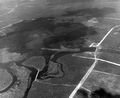 Aerial view of Juniper Lake Fish Management area - Walton County, Florida