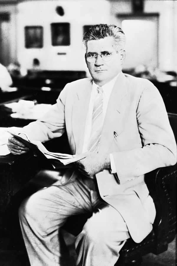 Raeburn C. Horne when he was serving as a state senator from Madison County (circa 1941).