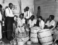 Basket weaving at a vocational school - Bradenton, Florida