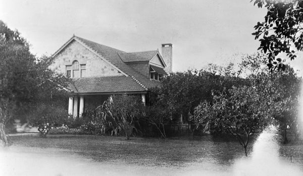 The original Merrick homestead, named 