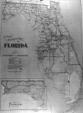 A new sectional map of Florida in 1903 issued by Department of Agriculture