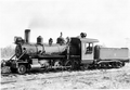Alabama and Western Florida Railroad Company engine number 6 - Southport, Florida