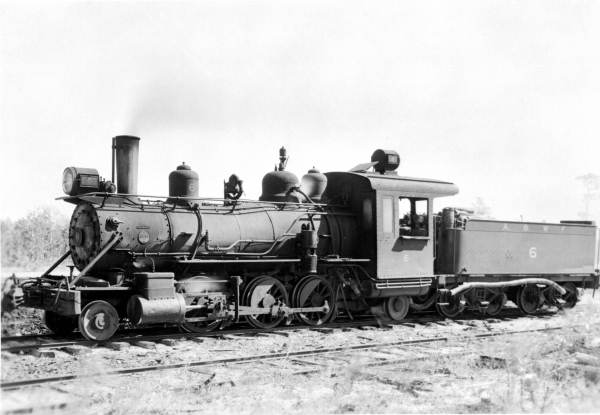 Alabama and Western Florida Railroad Company engine number 6 - Southport, Florida