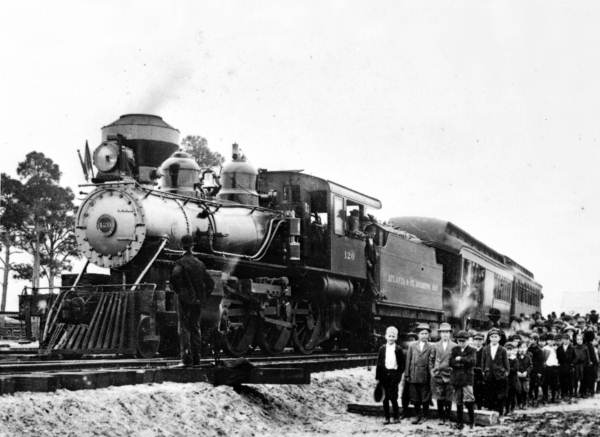 Atlanta and St. Andrews Bay Railroad engine number 120