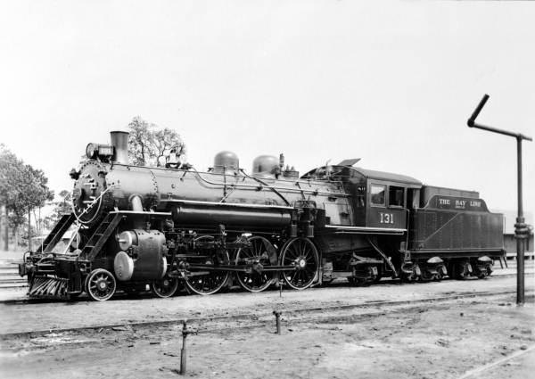 Atlanta and St. Andrews Bay Railroad engine number 131