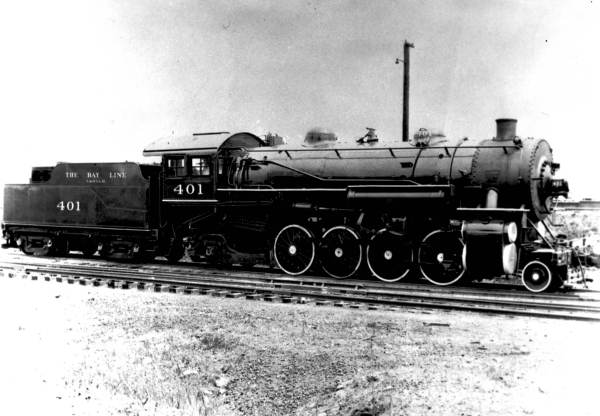 Atlanta and St. Andrews Bay Railroad engine number 401
