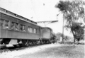 Atlantic Coast Line train north of the Orlando station