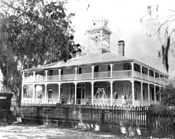 Mansion at Eden Gardens State Park - Point Washington (circa 1920s).