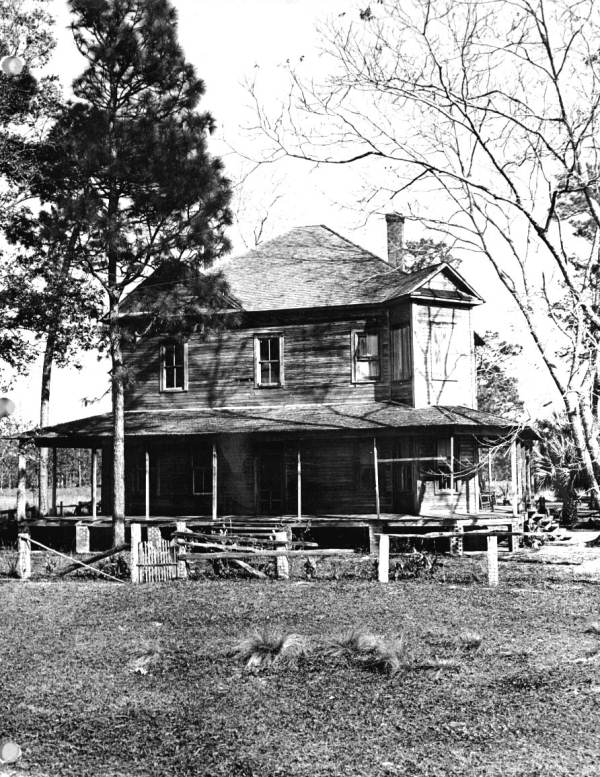 Overseer's house? at an abandoned turpentine camp
