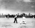 Baseball game against a Jasonville team at the WWI veterans labor camp - Welaka, Florida
