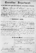 Commission appointing George C. Keen Justice of the Peace