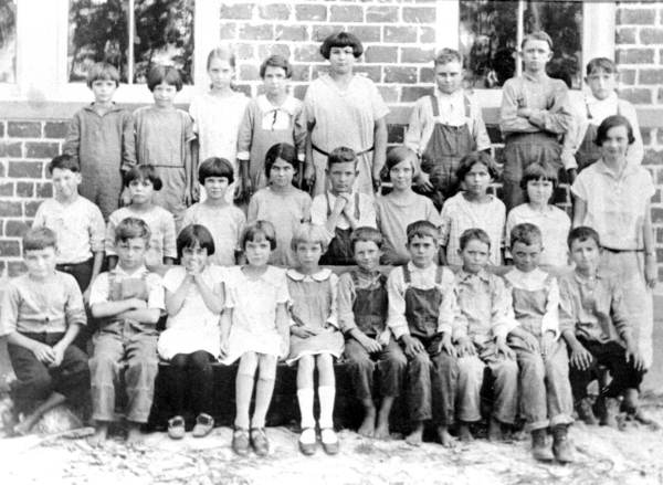 Class photograph - Glen Saint Mary, Florida.