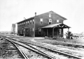 Apalachicola Northern Railroad depot - Port Saint Joe, Florida.