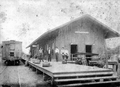 Atlantic Coast Line freight depot at S. 6th Street - Leesburg, Florida