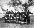 Governor William Bloxham and staff in Tampa, May 1897..