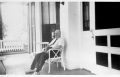 Albert E. Fraleigh, Jr. at home on the porch - Madison, Florida