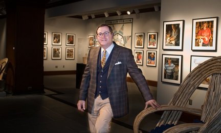 Folklorist Albert Head photographed by David Robertson Jr., courtesy Alabama State Council on the Arts