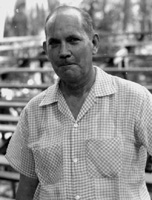 Dr. Alton Morris at the 1958 Florida Folk Festival.