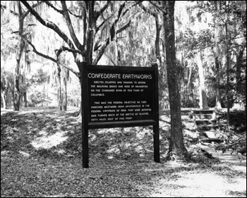 Interpretive sign at Suwannee River State Park : Madison County, Florida (196-)