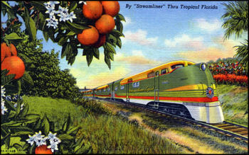 By streamliner thru tropical Florida (1948)