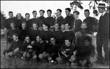 Group portrait of the University of Florida football team: Gainesville, Florida (1915 or 1916) 