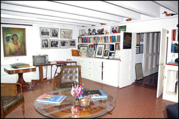 LeRoy Collins' office in the basement of The Grove (2010)