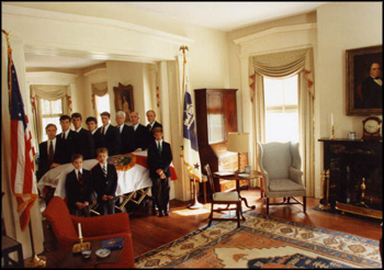 LeRoy Collins lying in state at The Grove (1991)